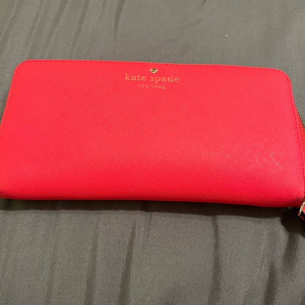 Kate Spade coral wallet